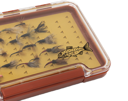 Loaded Fly Box with 24 Kebari Flies