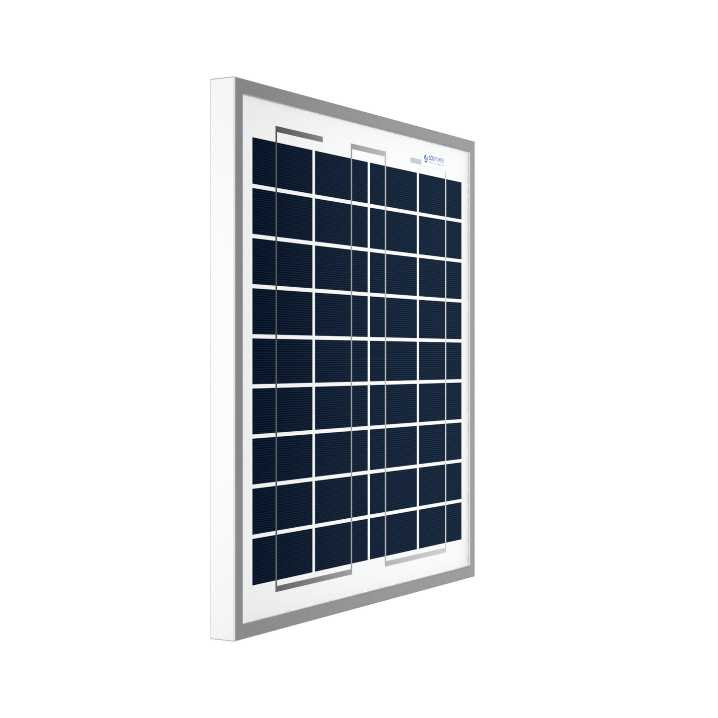 ACOPOWER 15W Polycrystalline Solar Panel for 12 Volt Battery Charging