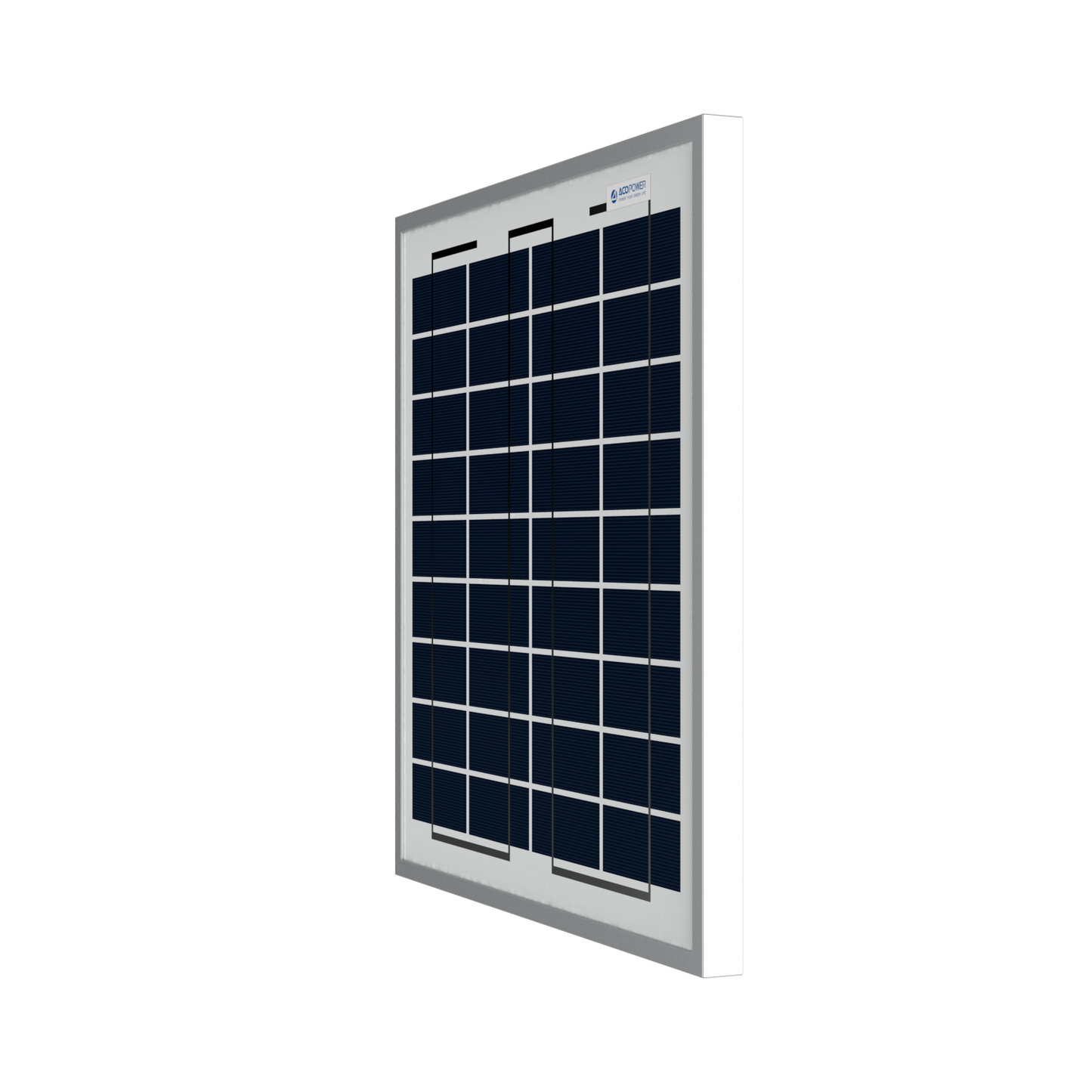 ACOPOWER 15W Polycrystalline Solar Panel for 12 Volt Battery Charging