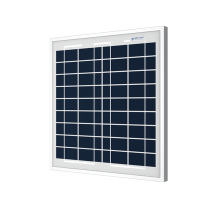 ACOPOWER 15W Polycrystalline Solar Panel for 12 Volt Battery Charging