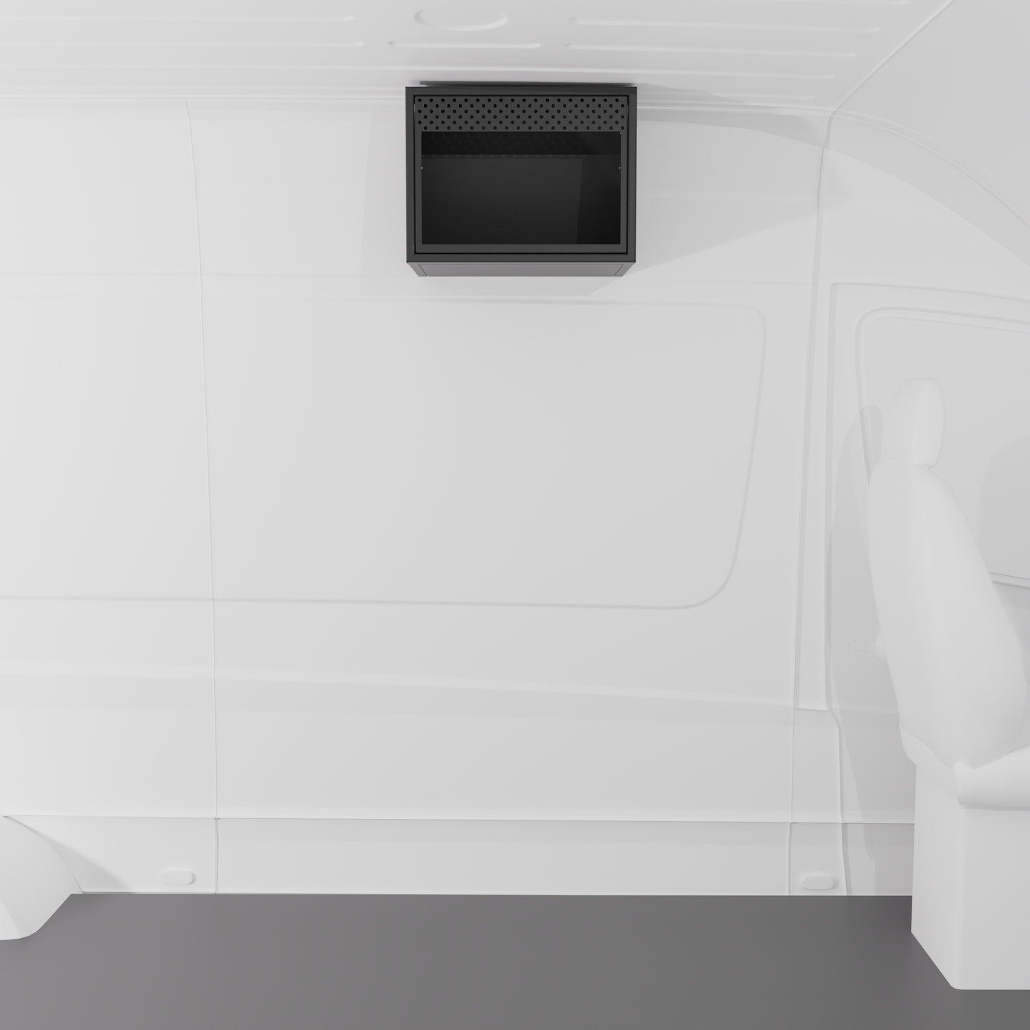 20" Microwave Cabinet - Angled