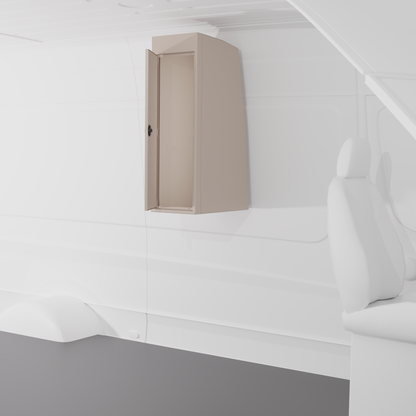 12" Upper Closet (Angled) - 12" x 22" x 38"