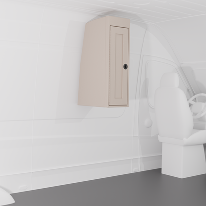 12" Upper Closet (Angled) - 12" x 22" x 38"