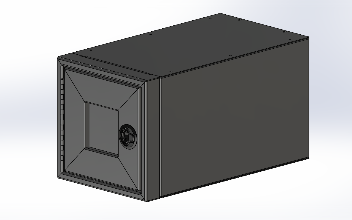 12" Stackable Box - 12" x 22" x 12"
