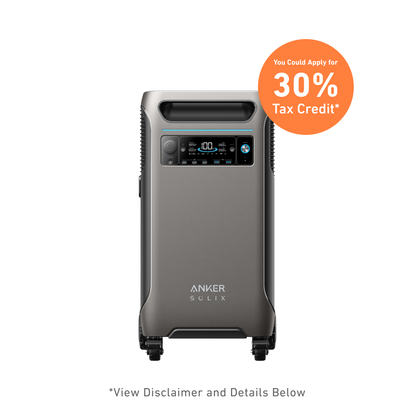 Anker SOLIX F3800 Portable Power Station - 3840Wh | 6000W