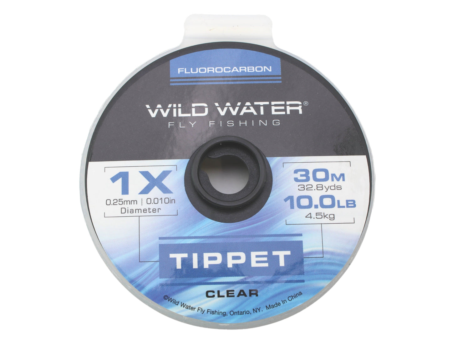 1X Fluorocarbon Tippet Spool, 30m | Wild Water Fly Fishing