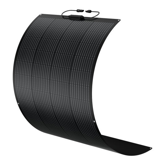 BougeRV Arch 200 Watt Fiberglass Curved Solar Panel