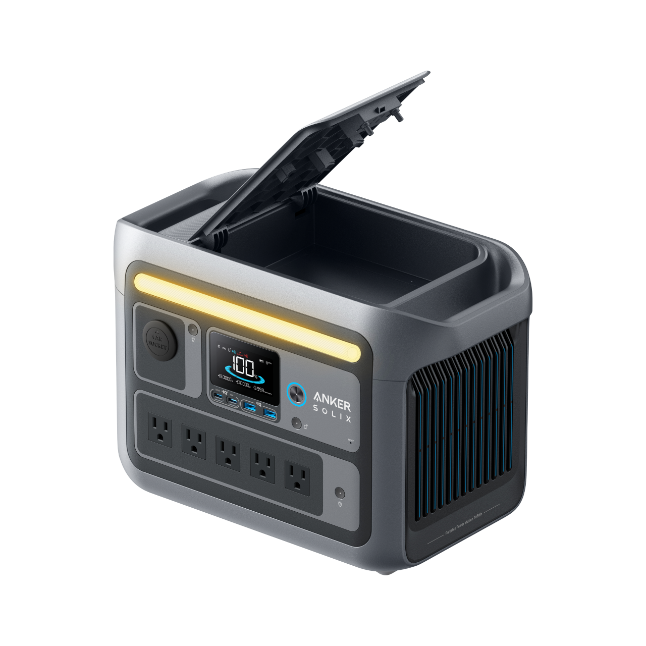 Anker SOLIX C800 Portable Power Station - 768Wh | 1200W