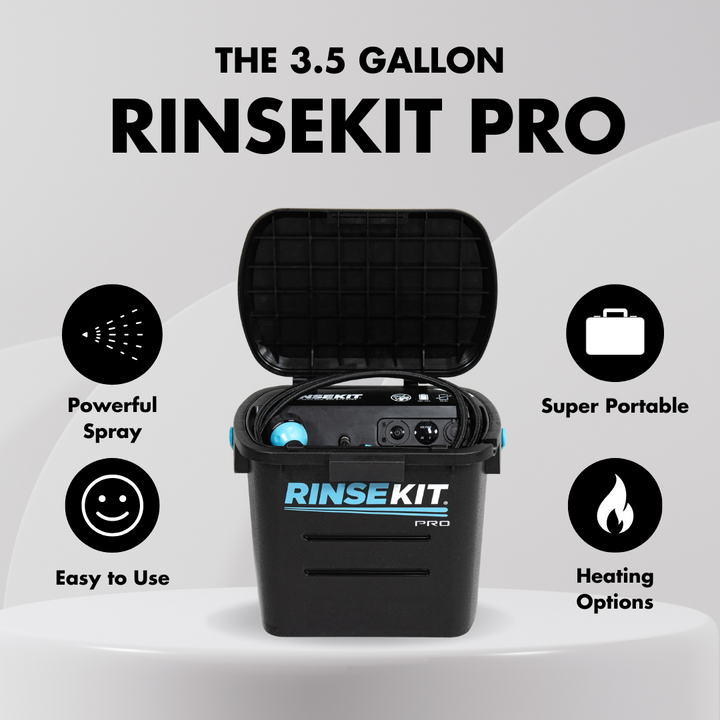 RinseKit Pro 3.5 Gallon Portable Shower