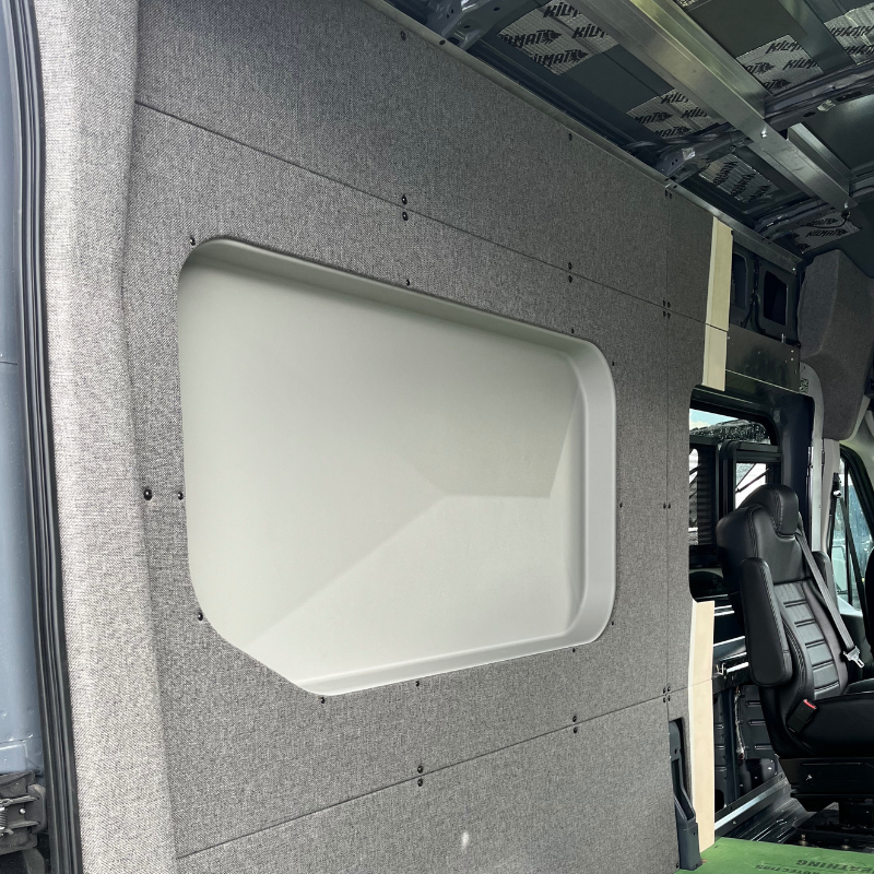 Ford Transit Innie Sleeper: Passenger-Side