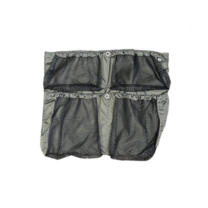 2007-2018 Sprinter Van Fabric Rear Lower Door Stuff Bag, Multi Compartment