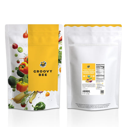 Organic Freeze-Dried Crunchy Munchies Banana Mango Passion Fruit 2 oz (57g)