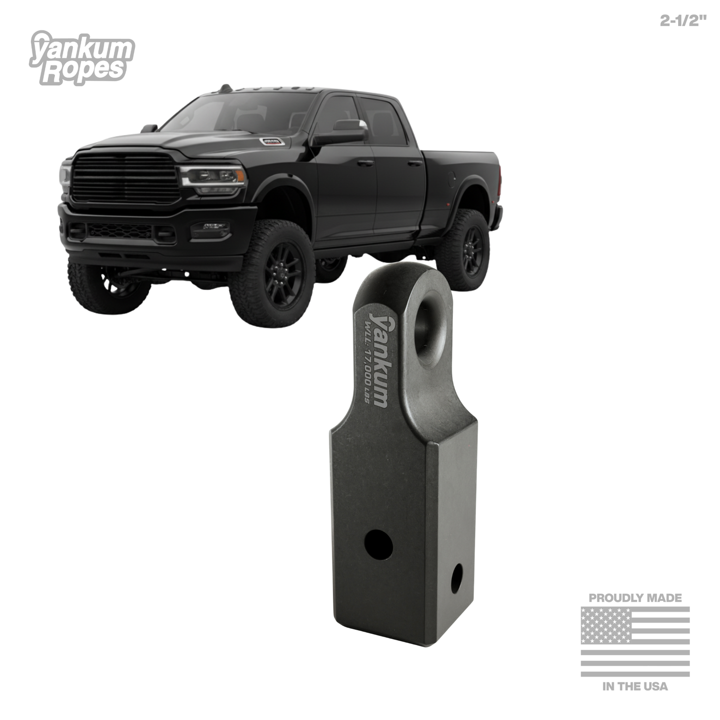 2 1/2" Hitch Receiver Recovery Point