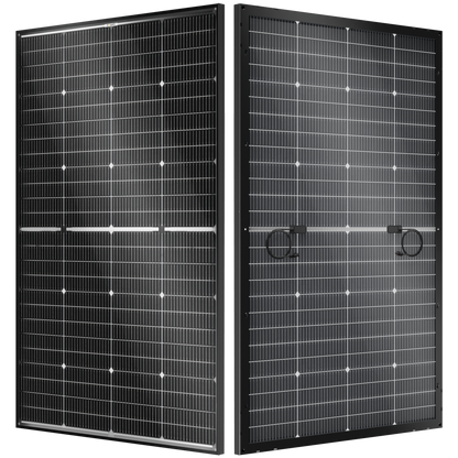 BougeRV 16BB N-Type 12V 200 Watt Bifacial Solar Panel