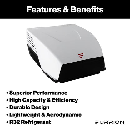 Furrion Chill® HE 15K RV Roof Air Conditioner (R32) - White #FACR15HESA2-PS-AM