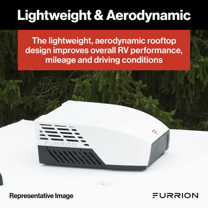 Furrion Chill® HE 15K RV Roof Air Conditioner (R32) - White #FACR15HESA2-PS-AM