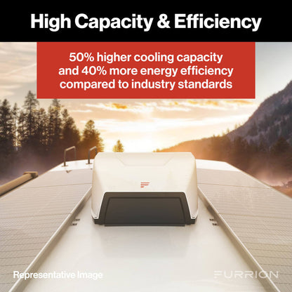 Furrion Chill® HE 15K RV Roof Air Conditioner (R32) - White #FACR15HESA2-PS-AM