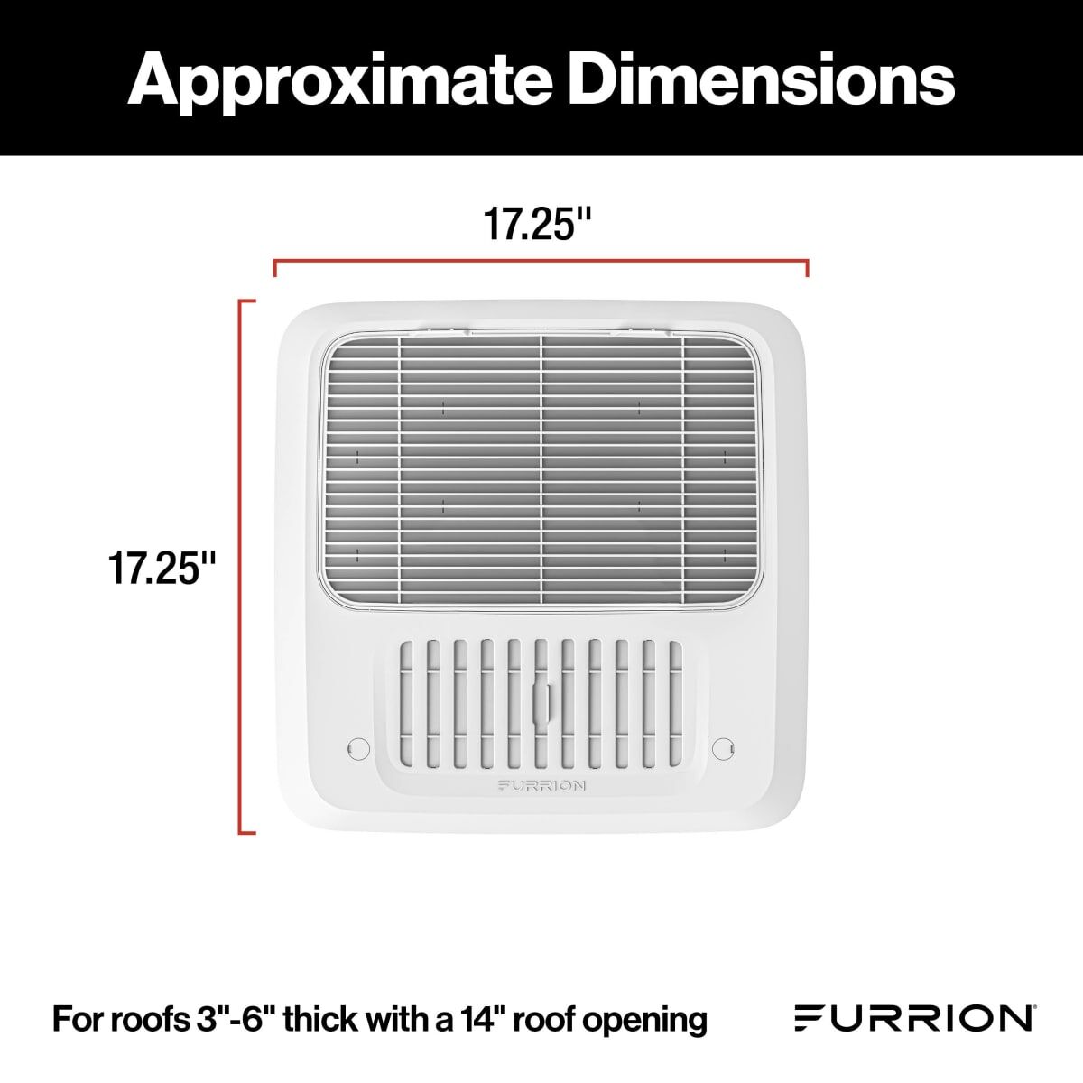 Furrion Chill® HE RV AC Air Distribution Box for Electronic Control/Thermostat (R32) #FACT12CA2-PS-AM