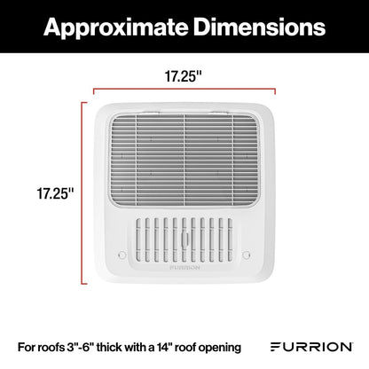 Furrion Chill® HE RV AC Air Distribution Box for Electronic Control/Thermostat (R32) #FACT12CA2-PS-AM