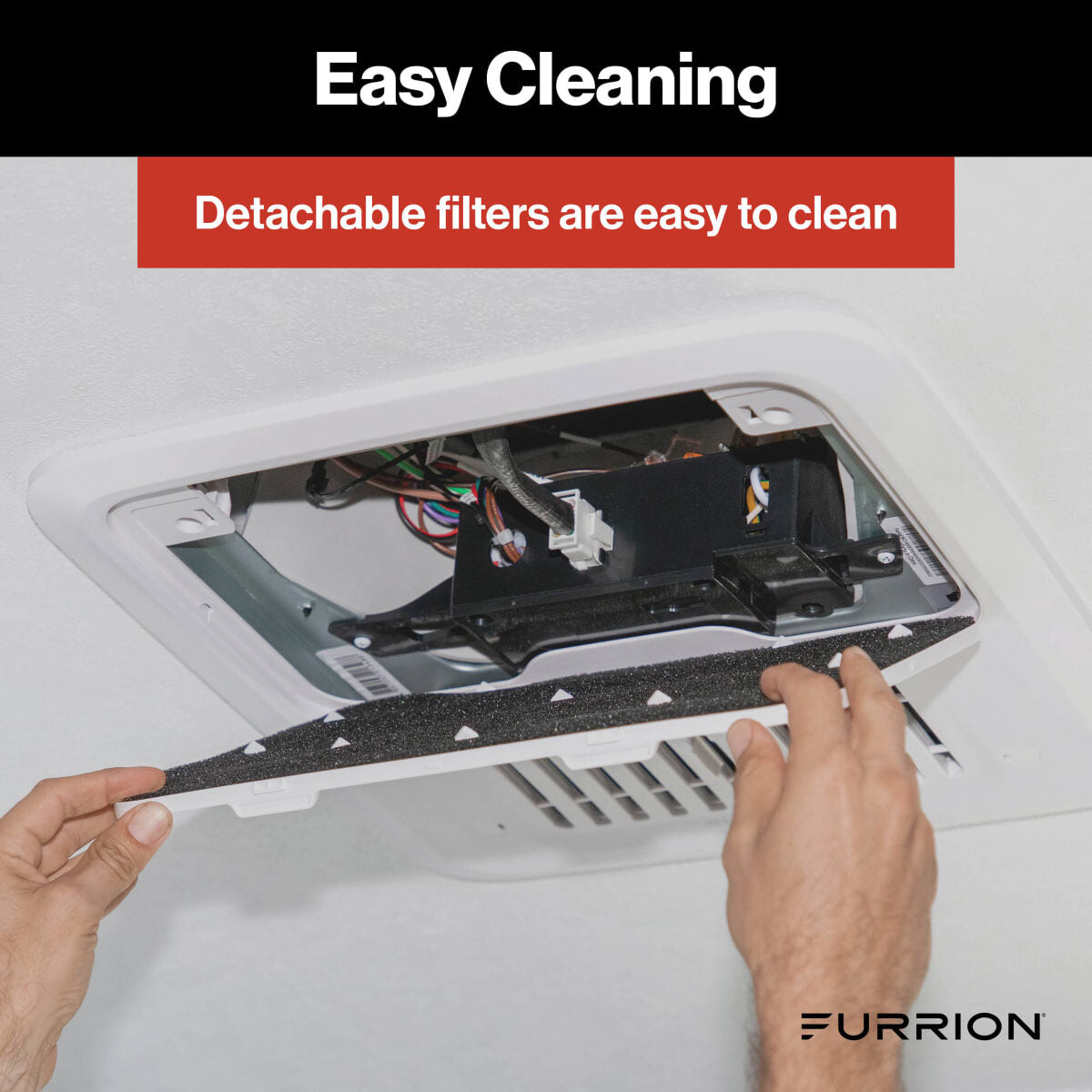 Furrion Chill® HE RV AC Air Distribution Box for Electronic Control/Thermostat (R32) #FACT12CA2-PS-AM