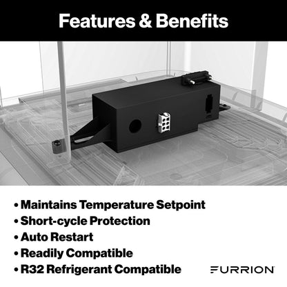 Furrion Enhanced Multi-Zone Controller for Chill® Air Conditioner Systems (R32) #FACC12ESHA2-BL-AM