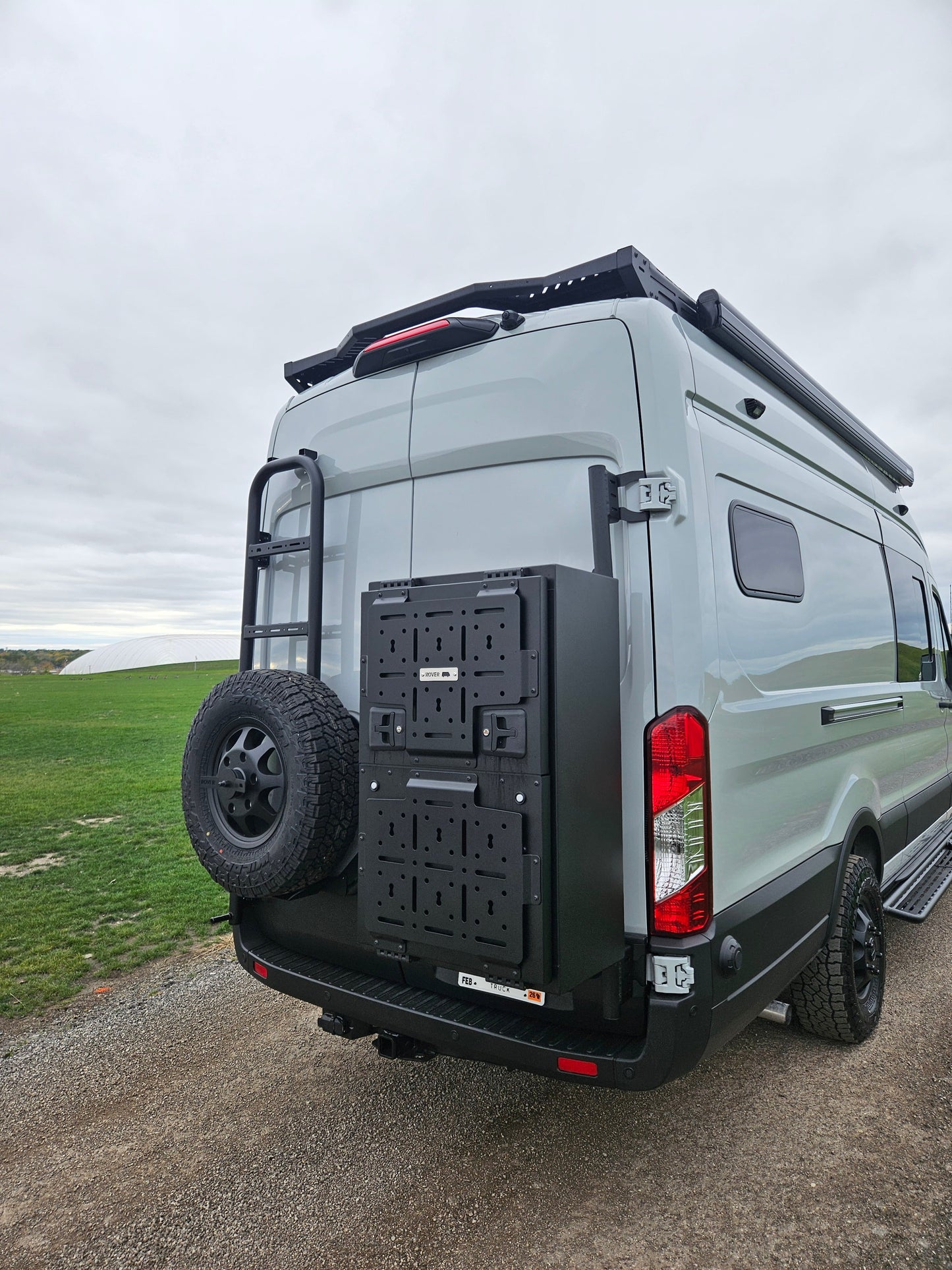 Rover Vans Accessory Rack Passenger Side for Ford Transit