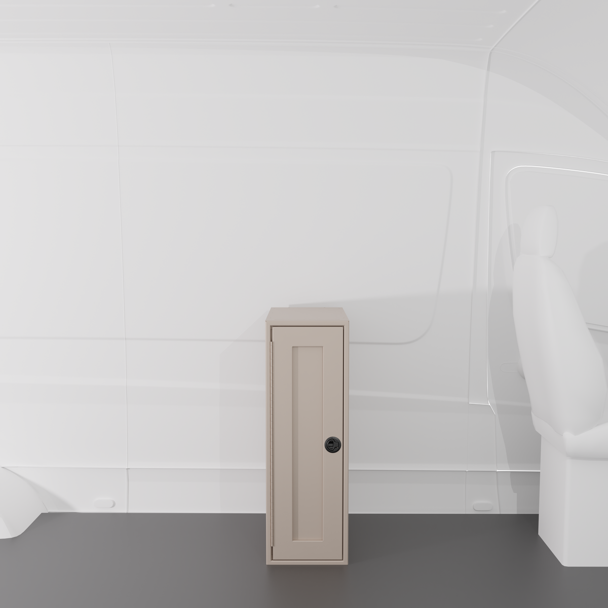 Single Door Base Cabinet - 12" x 22" x 36"