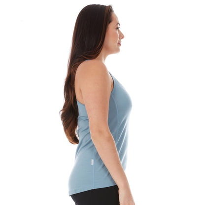 Microweight Women's Wool Racerback Tank Top - Woolverino