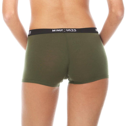 Microweight Women's Wool Boyshorts - Woolverino