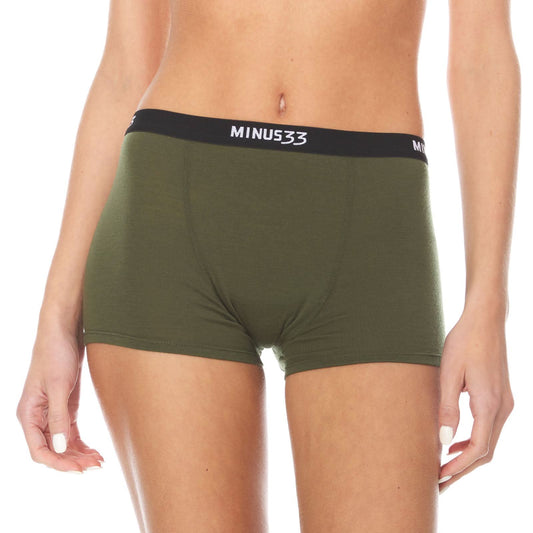 Microweight Women's Wool Boyshorts - Woolverino