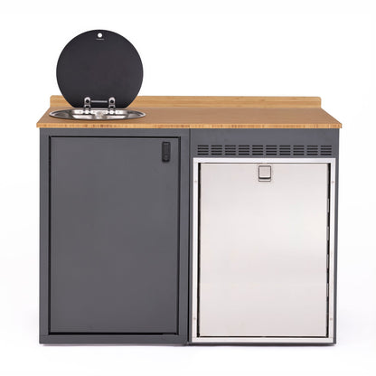 48in Galley - Isotherm 130 Fridge Base Cabinet