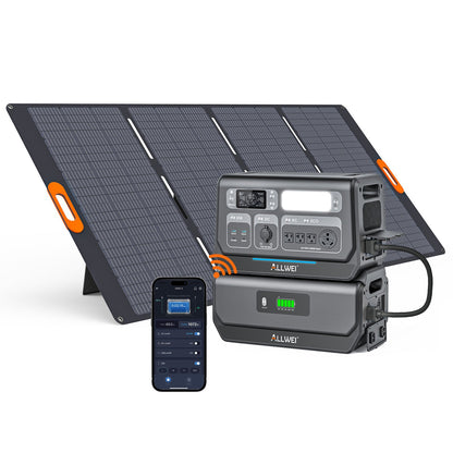 ALLWEI PPS2400+B200 PRO | Home Battery Backup up to 4kWh