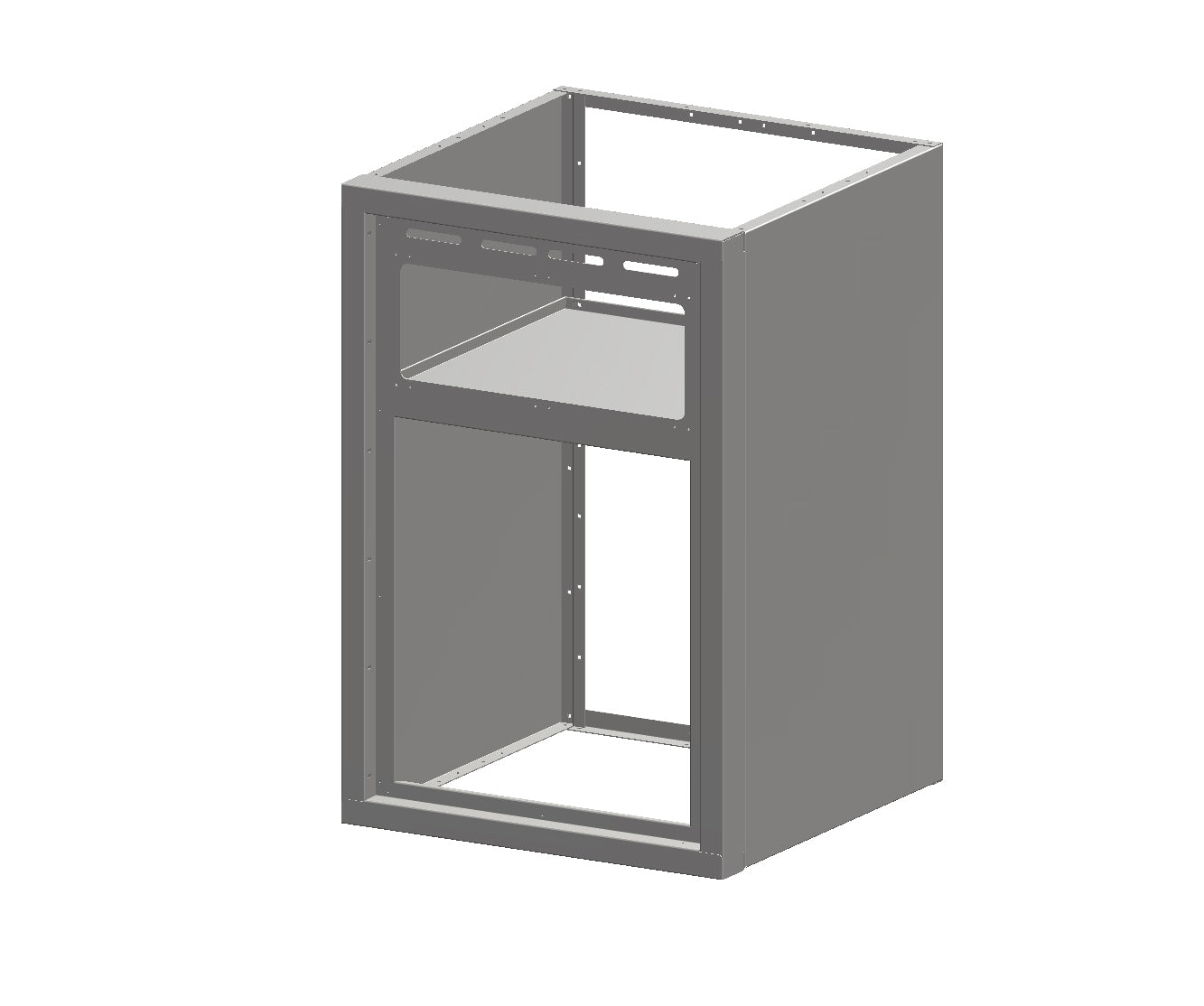 24in Galley - Norcold Fridge Base Cabinet