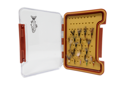 Loaded Fly Box with 24 Kebari Flies