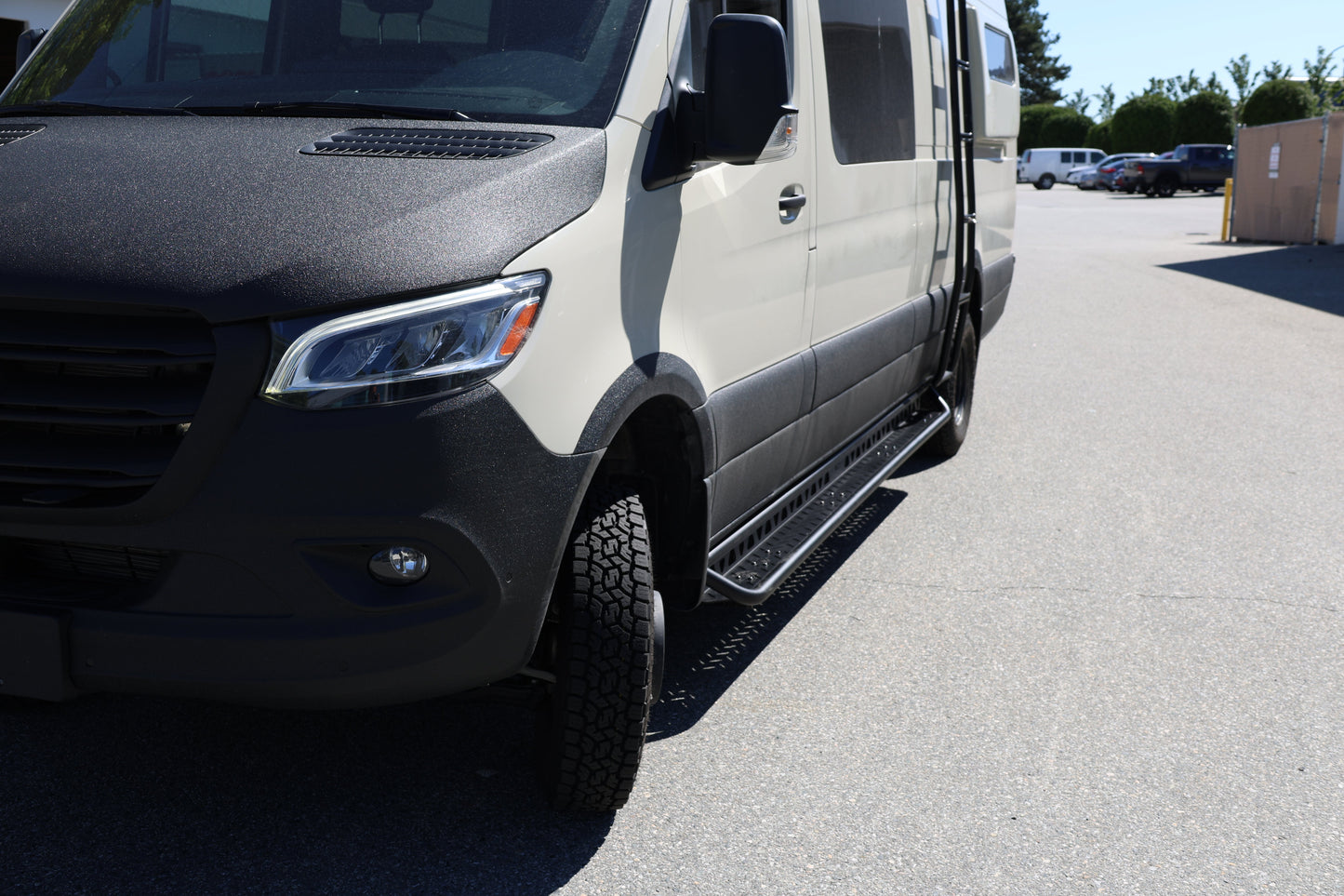Tec Vanlife Full Length Drop Down Running Boards for Sprinters