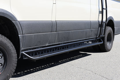 Tec Vanlife Full Length Drop Down Running Boards for Sprinters