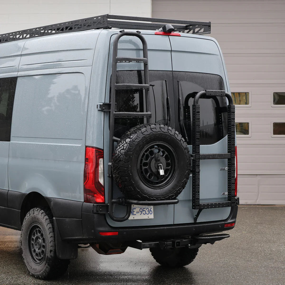 Camper Van Rear Door Bike Pole / Carrier