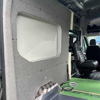 Ford Transit Innie Sleeper: Passenger-Side