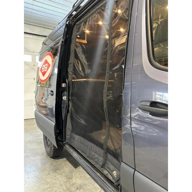Mercedes Sprinter Trim Kits With Bugwall Fast Tracks