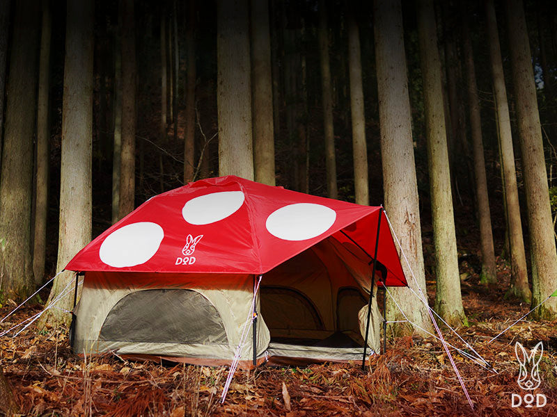 DOD Kinoko Mushroom Tent – RackUp+Go
