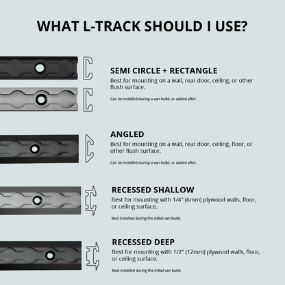 Rectangle Venture L-Track (2 Pack)