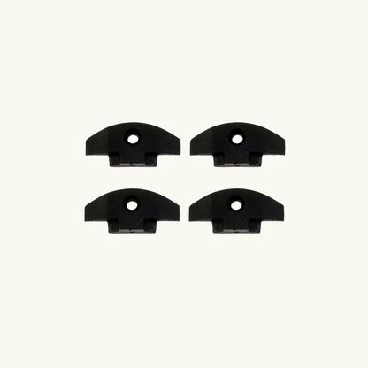 Venture L-Track Recessed End Caps (4 Pack)