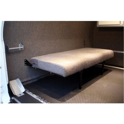 76" Folding Bench Seat - Charcoal Cloth