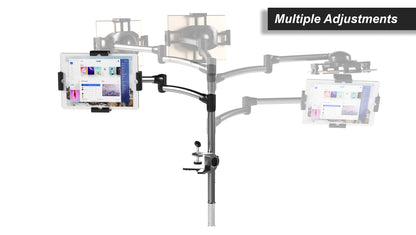 LEVO G2 Table Clamp Tablet Stand - Gunmetal Black