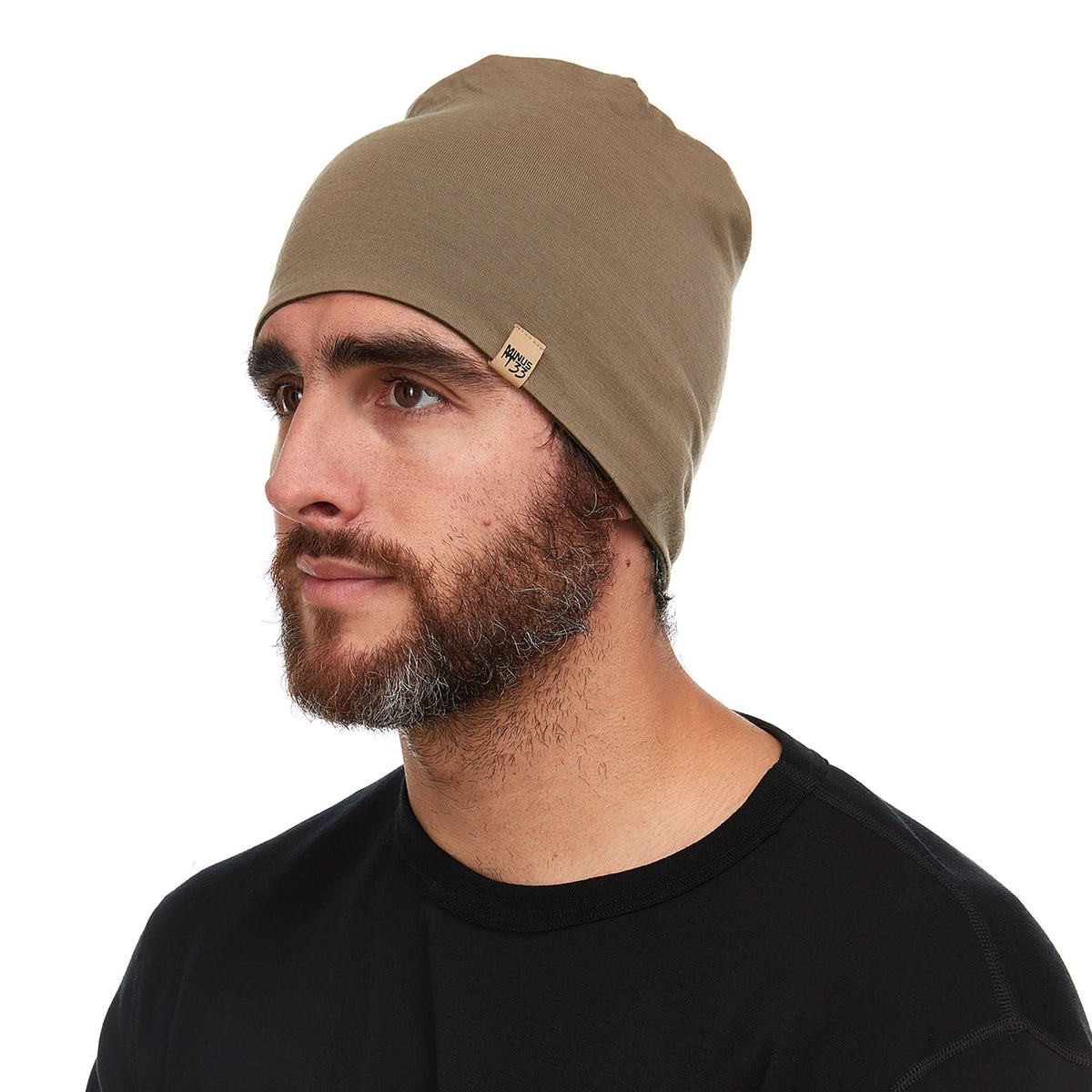 Microweight Reversible Wool Beanie - Woolverino