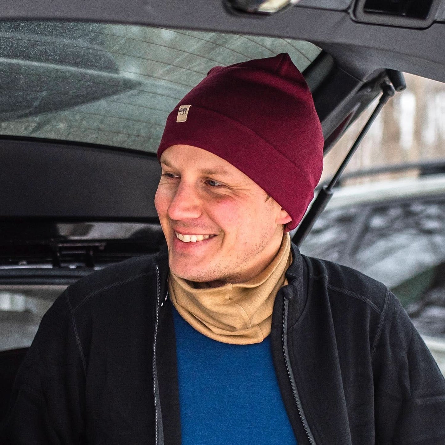 Lightweight Wool Cuff Beanie - 100% Merino Wool