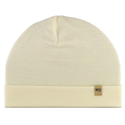 Lightweight Wool Cuff Beanie - 100% Merino Wool