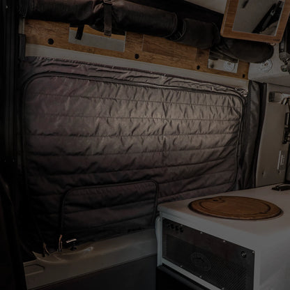 CLIMA-SHADE™ Insulated Sliding Door Window Cover for Storyteller Overland Mode