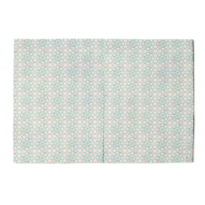 Green Tile Organic Cotton Mat