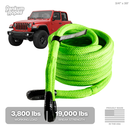 3/4" Kinetic Recovery Rope "Rubber Boa"